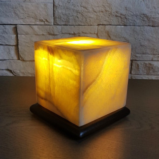 Lampe d'appoint en forme de cube